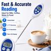 Digital Milk Coffee Thermometer Waterproof Food Probe Thermometer Instant Read Cooking BBQ Kitchen Temperature Meter for Milk 4