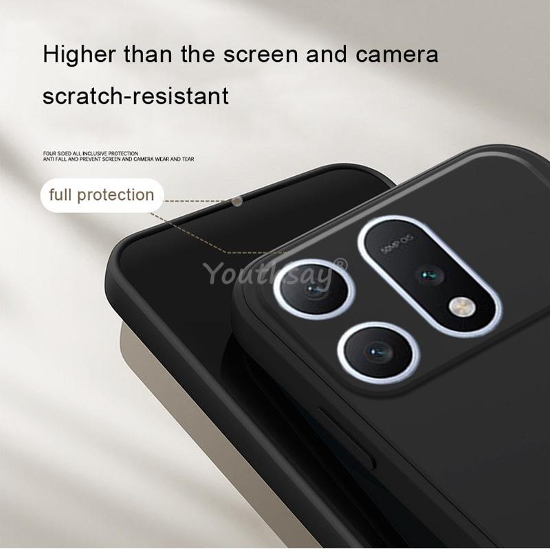 For Honor Win Turbo Case Liquid Silicone Plain Honor Win Turbo Cover TPU Anti-drop Phone Protector Cover Honor Win Turbo Case