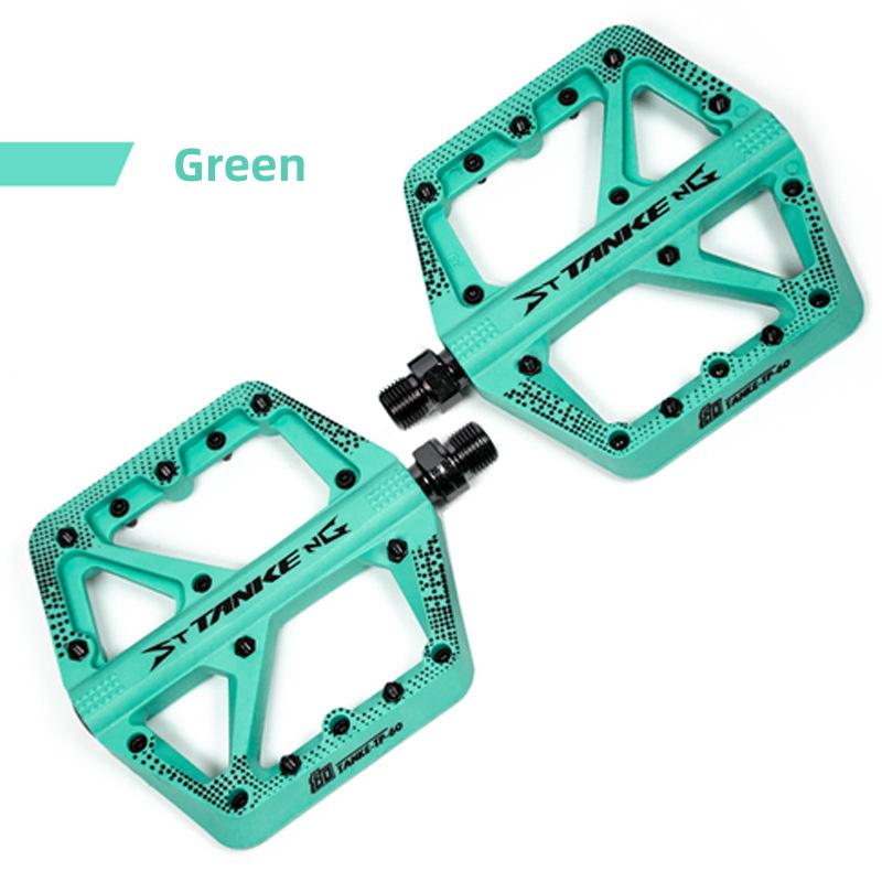 Ultralight Nylon MTB Bicycle Pedals Widen Non-slip DU+1 Bearing Flat Platform Pedals Mountain Road BMX Bike Cycling Accessories