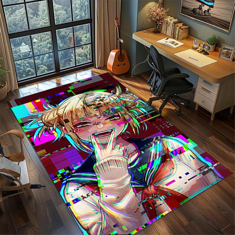 My Hero Academia Washable Area Rug Non Slip Large Carpet Gamer Room Bedroom Decor