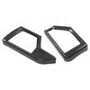 ABS Carbon Fiber FOR BMW X5 G05 2025-2026 Car Dashboard Side Air Outlet Decorative Frame Sticker Car Interior Accessories