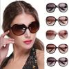 Classic Retro Fashion Oval Women Sunglasses Vintage Large Big Sunglasses for Ladies
