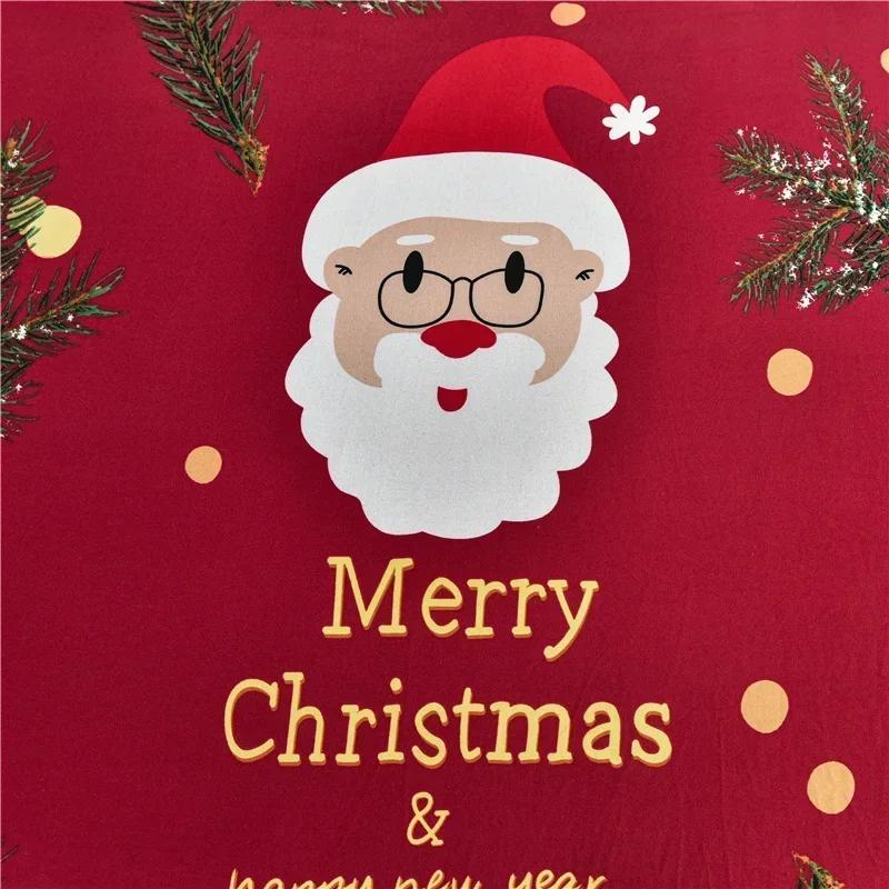 Christmas Sofa Cover for Living Room Elastic Spandex L Shape Sectional Couch Slipcovers Home Decor Xmas Santa Clause Sofa Covers