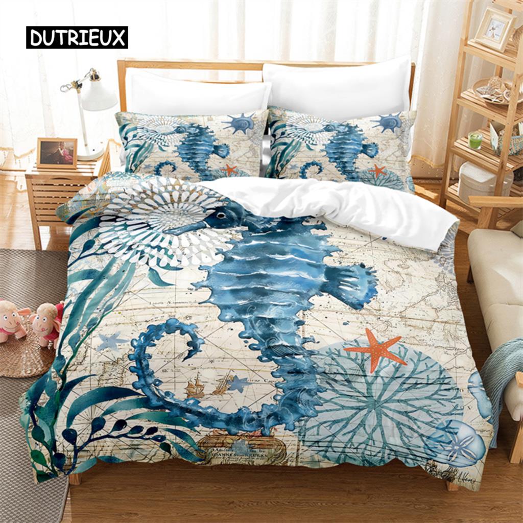 Vánoční povlak na přikrývku Santa Claus Ložní souprava Vánoční Šťastný Nový Rok Dekor Přikrývka Mikrovlákno Přehoz na postel Královská velikost