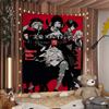 Anime Bungo Stray Dogs Cartoon Tapestry Home Decoration Hippie Bohemian Decoration Divination Home Decor