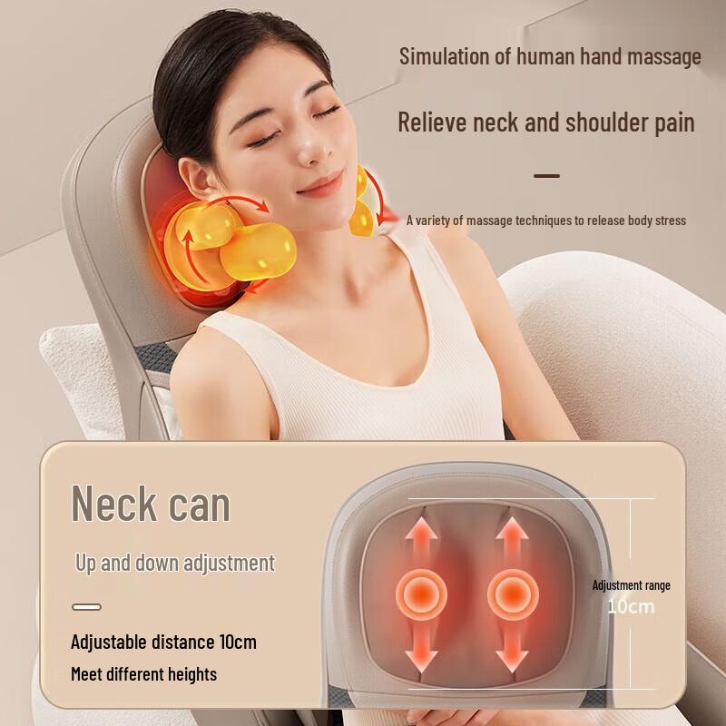 AUX Full-Body Kneading Massage Seat Cushion