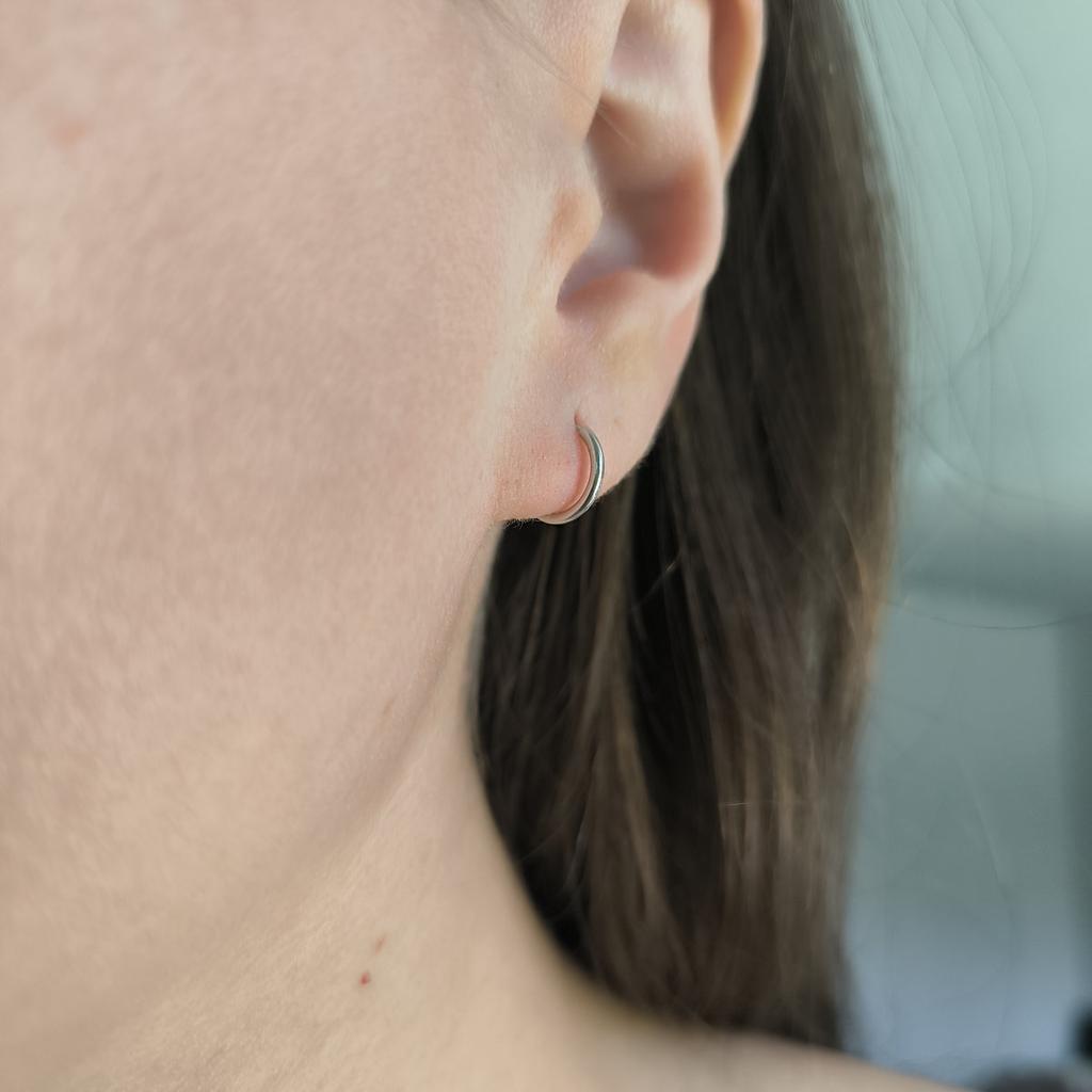 Silver Earrings Without Stones (2214076)