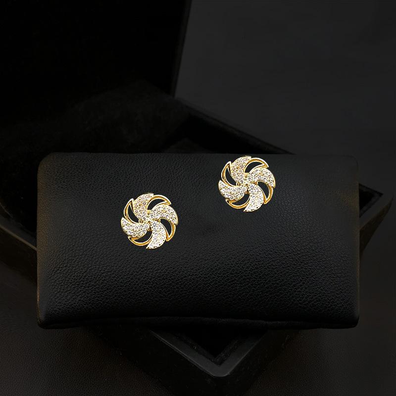 Kleine Windmühle Blendschutzbrosche Hochwertig und Trendig Blendschutzverschluss Ein Fixes Accessoire für Sommerausschnitte