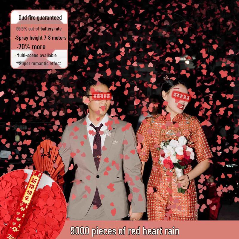 Brautrobe & Konfettikanone Set - Handliche Seifenblasenmaschine & Blumenspritze für Brautjungfernfotos & Hochzeitsspiele