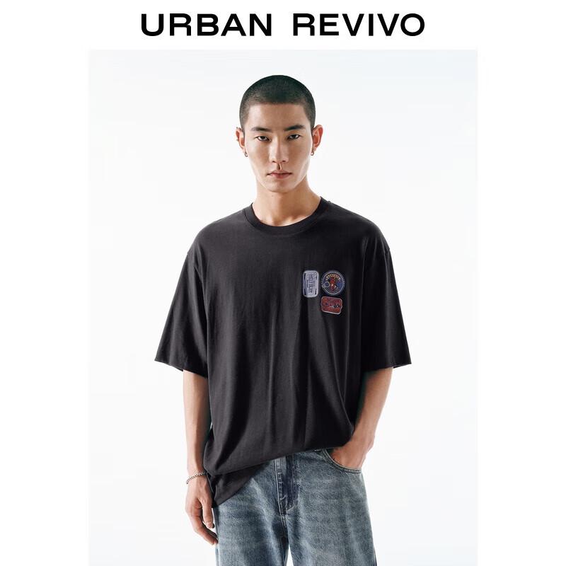 UR Men s American Retro High Street Print T-Shirt UMV450119 S
