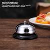 Silver Desk Service Bell Loud and Clear Ring Table Caller Dinner Call Bell  Kitchen/Restaurant