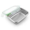 Stainless Steel Food Preservation Box Refrigerator Frozen Crisper Sealed Bento lunch Box Kitchen Food Storage Container With Lid