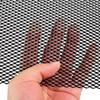 100*33cm General Car Grille Mesh Aluminum Alloy Automotive Grille Insert Bumper Deformable Medium Mesh Car Aluminum Mesh
