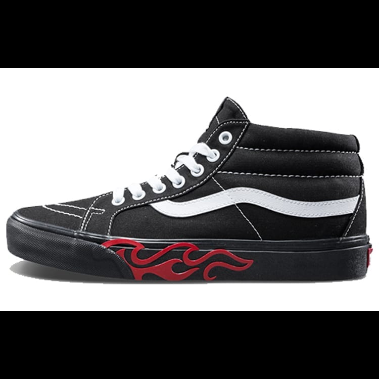 Sk8 Vans-Mid 'Flame Cut Out' VN0A3MV8UQZ