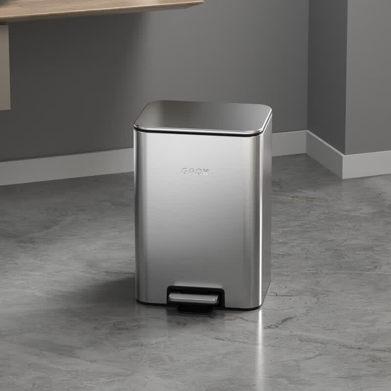 GAOK 30L Stainless Steel Step Bin