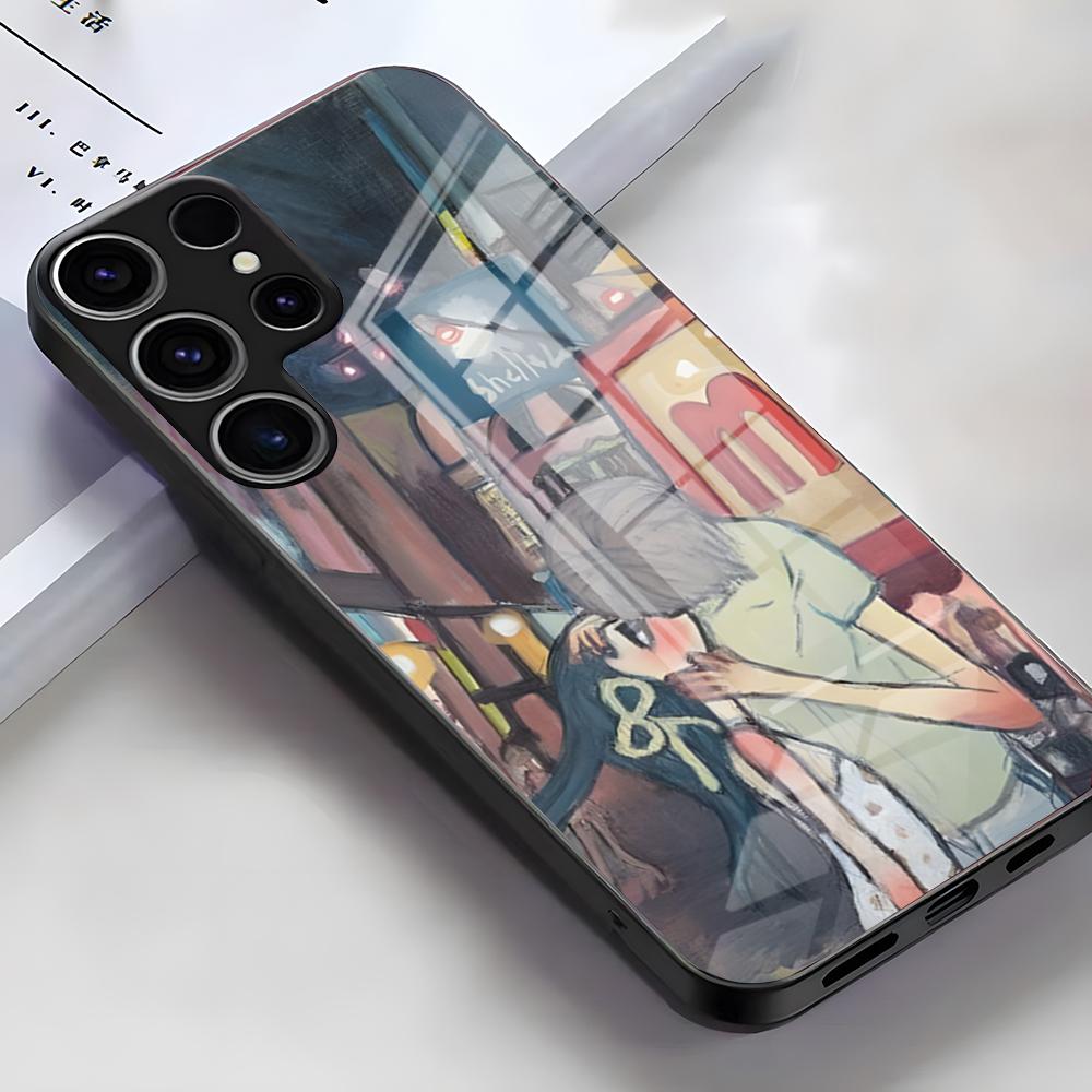 A-Aya T-Takano Art Phone Case For Samsung S26 S25 Edge Ultra S23 S22 S21 S20 Ultra Plus S24 Fe A54 A53 A25 Glass Cover