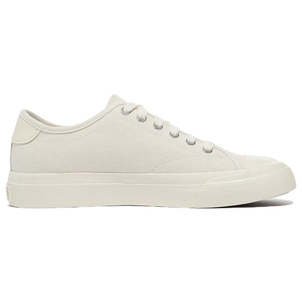 FILA Classic Kicks B V3 Fabric Comfortable Abrasion Resistant Low top Skateboard Shoes Unisex Ecru Korean Style 1XM01949F_920