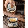 Naijiang 2024 Qinghua Ru Kiln Gongfu Teaware Set