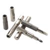 2Pcs Hex Shank Magnetic Converter for 6.35mm 1/4Inch Screwdriver Insert Bit Adapter To 4mm Bit Shape Socket Holder Tool
