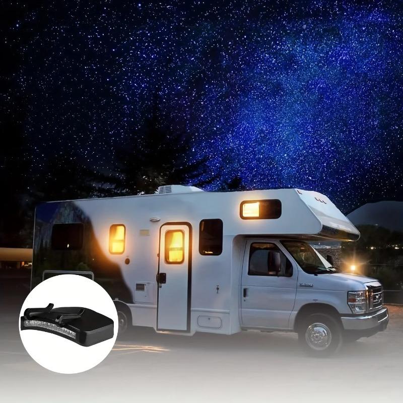 LED-lyset med 11 deksler og klemme er egnet for utendørslys, baseballcaps, sykkellykter og klemlys til caps.