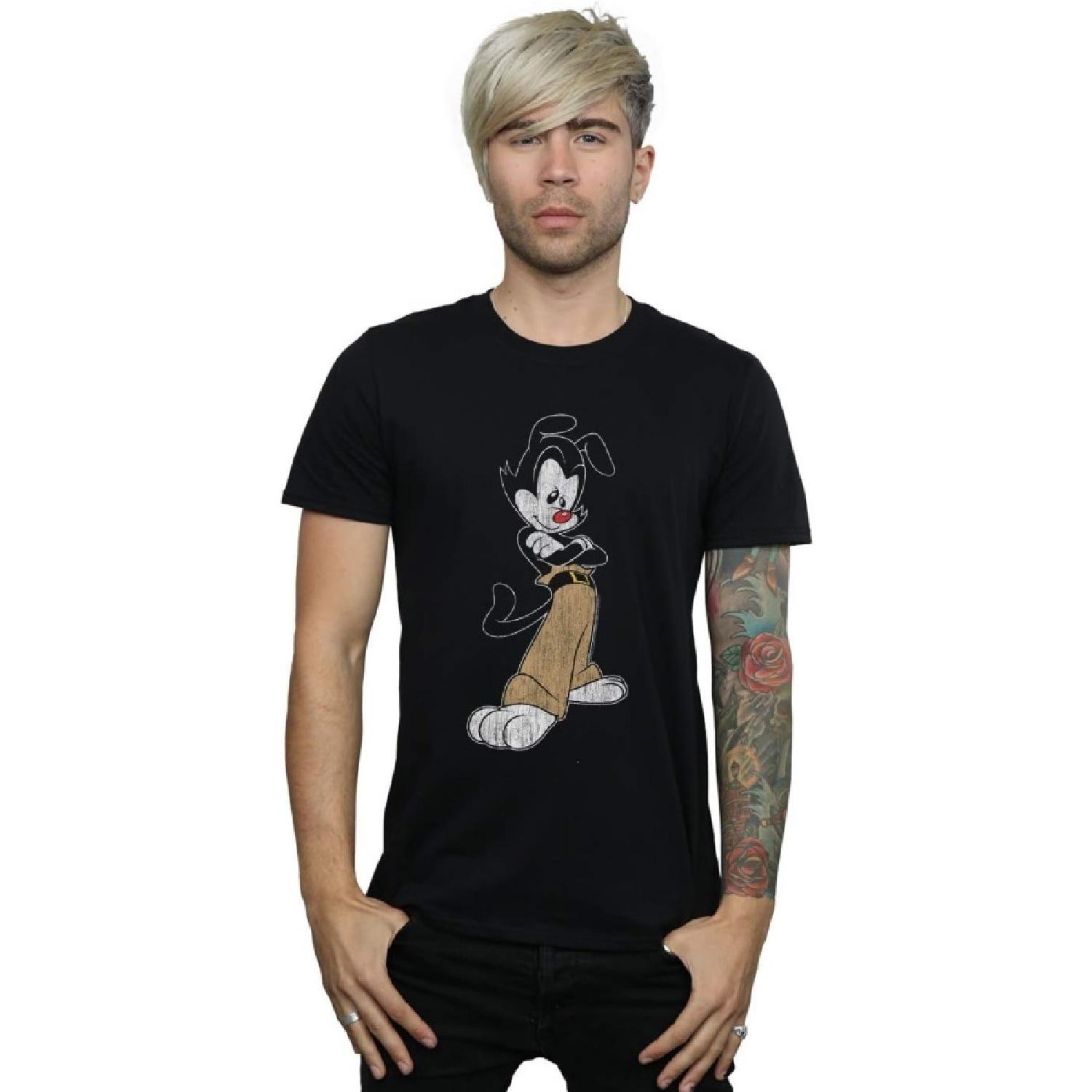 Absolute Cult Animaniacs Men s Yakko Classic Pose T-Shirt XXXXXL чёрный