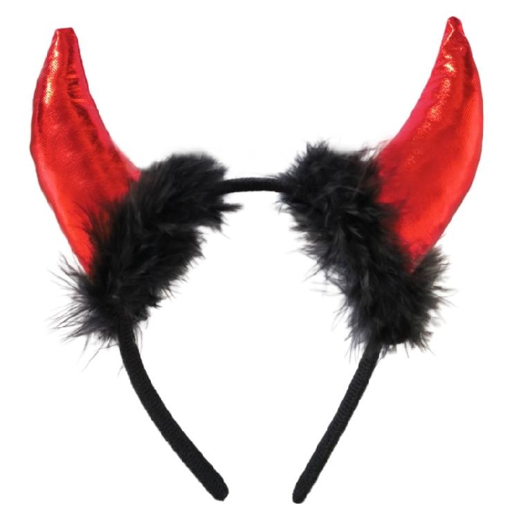 Halloween Devil Cosplay Accessories Devil Headband Devil Tail Bowtie for Women Masquerade Christmas Halloween Role Play