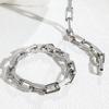 Fashion Heavy Industry Solid Full Diamond Titanium Steel Bracelet Personality Daily Versatile Domineering Hip Hop Does Not Fade