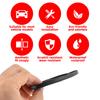 PINMOAP Silicone Car Door Lock Protective Cover Thickened Anti Collision Adhesive Car Door Lock Buffer Shock Absorber Cover Interior Mirrors 6