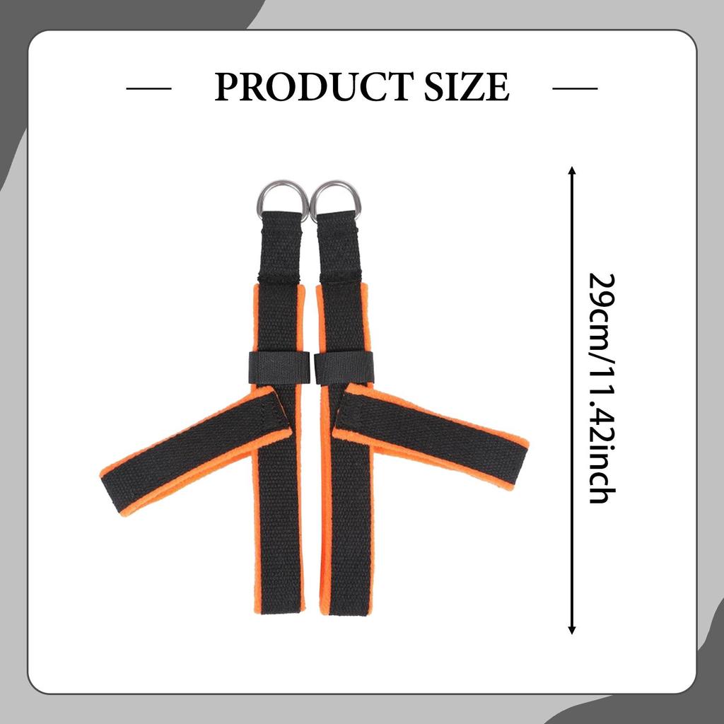 2 Pieces Pilates Straps,Flexible,D Ring,Y Loops,Yoga Straps Reformer Strap Fitness Belts for Beginner Workout Home Gym Men Women