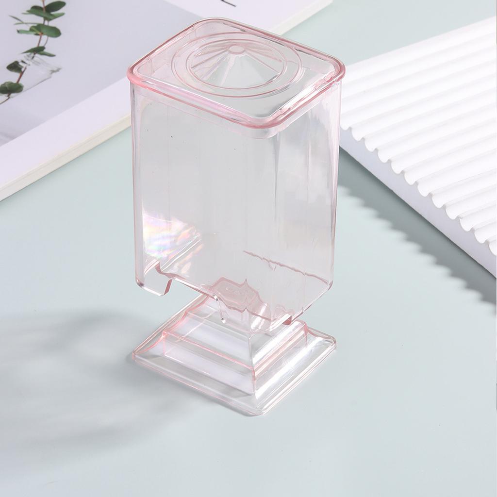 Cotton Pad Holder Makeup Pad Organizer Cotton Pad Dispenser Nail Art Remover Paper Pad Storage Box for Cotton Pads