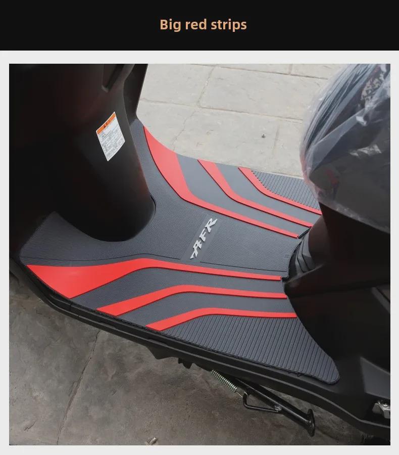 Gummi-Pedalauflage für Haojue City Eagle AFR125 HJ125T-27 Motorrad