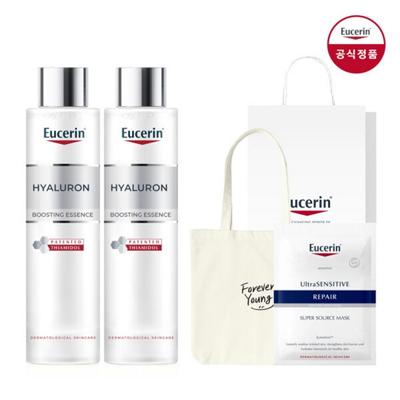[EEucerin] Hyaluron Dolgunlaştırıcı Esans 100ml 1+1 [Artı] 1 adet Ulsen maske + bez çanta + alışveriş çantası (küçük)