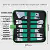 Car Panel Removal Tool Kit Practical Car Door Nail Puller Audio Modification Parts Disassembly Repair Toolkit Hand Tool with Bag