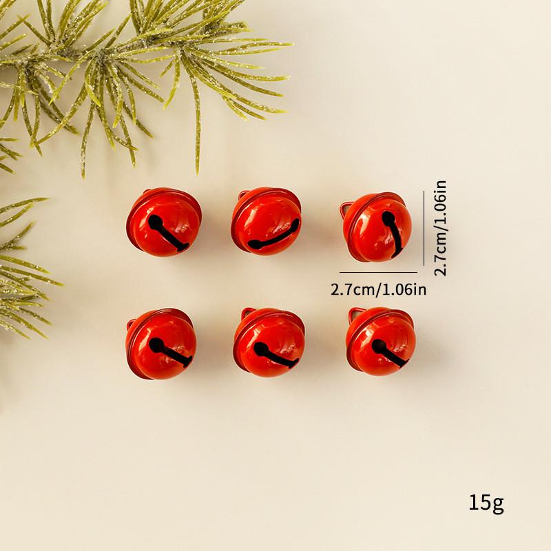 Christmas Bell Ornaments With Metal Material For Holiday Tree Scene Decor