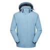 Men's 3-in-1 Detachable Waterproof & Windproof Mountaineering Jacket, Winter Thick Warm Women's Couple Jacket