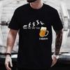 Men T-shirt Friday Beer Funny Graphic Y2k Tops Weekend Beer Drinking Lover Party Team Tees Plus Size Matching Outfit Streetwear