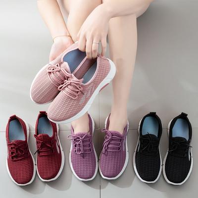 Buty sportowe, damskie buty do chodzenia, buty do biegania Flying Woven
