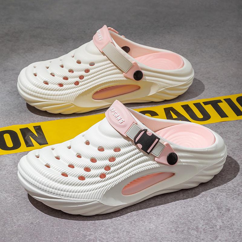 Dames Tuinklompen met Dikke Zool en Antislip - Verwijderbaar Comfort voor Zomerstrand & Buitengebruik