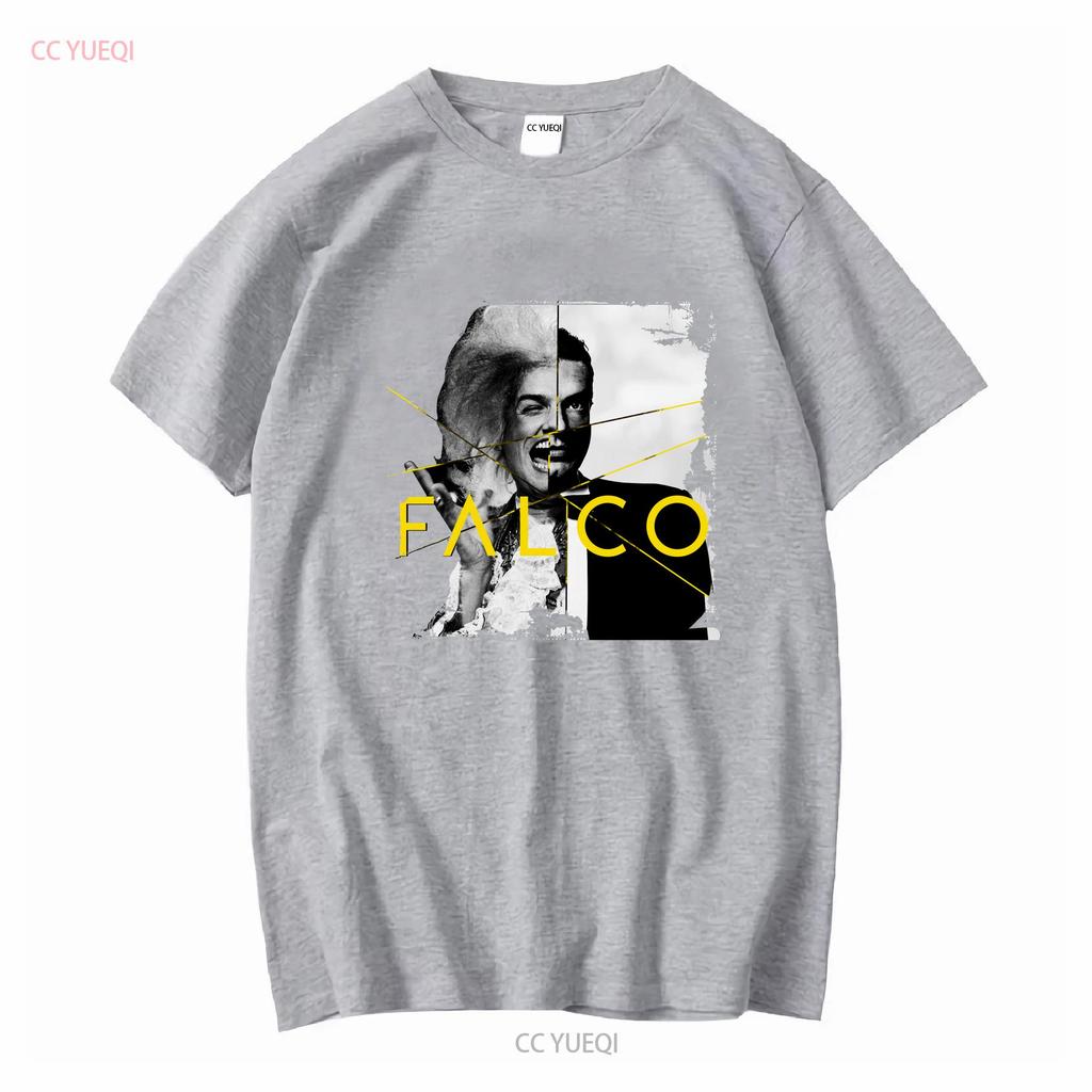 Falco Fun Saying T Shirt Size S 5XL vintage Washed Unisex Top For Everyday Wear Breathable streetwear Versatile Slightly