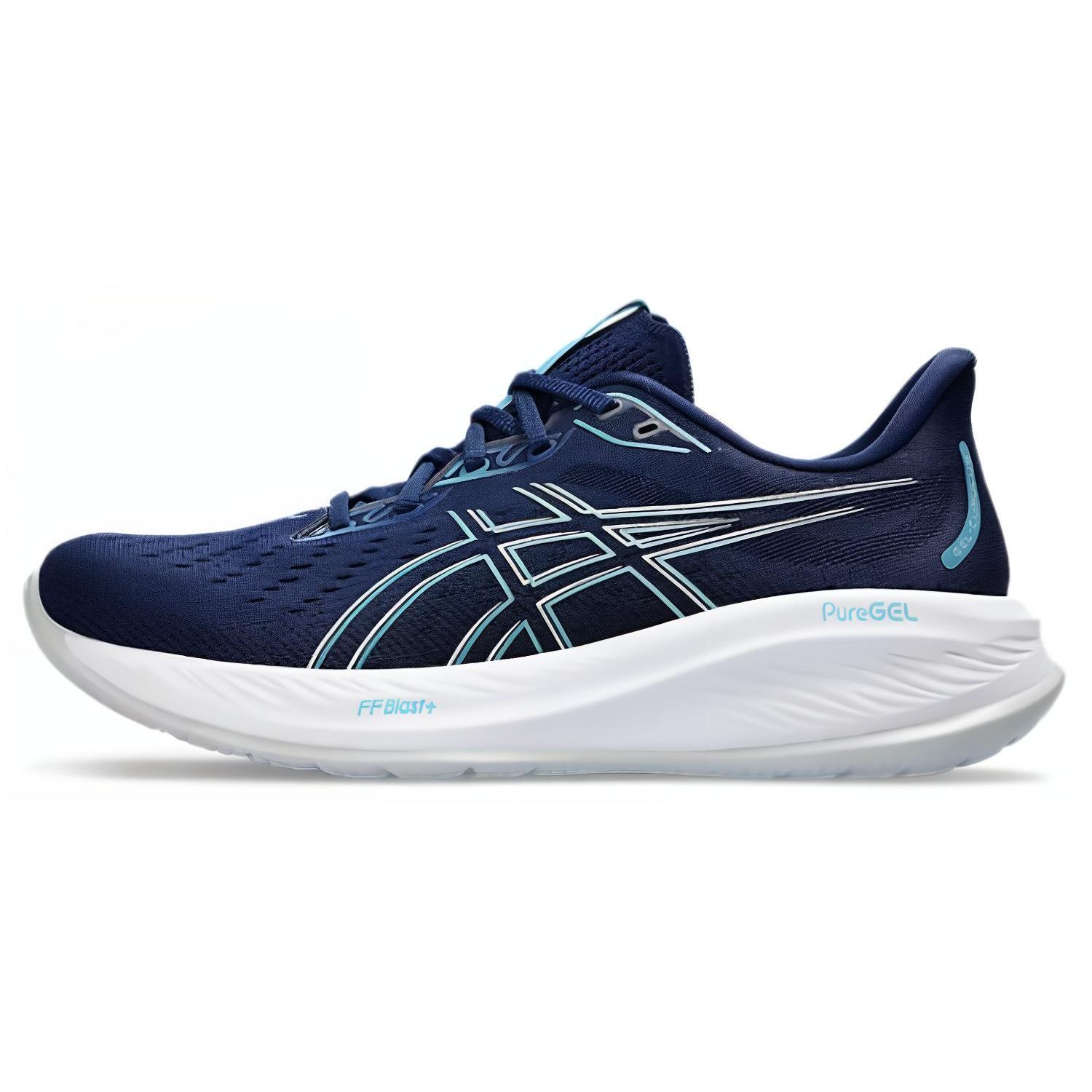 

ASICS Men s Gel-Cumulus 26 Blue Expanse White Running Shoes 1011B792-401 EU 46.5