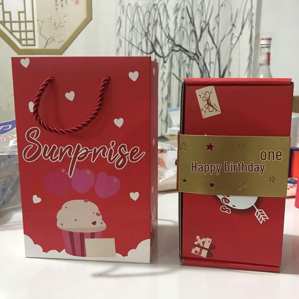 Surprise Pop-up Box Gift for Birthdays, Valentine's, Qixi & Christmas
