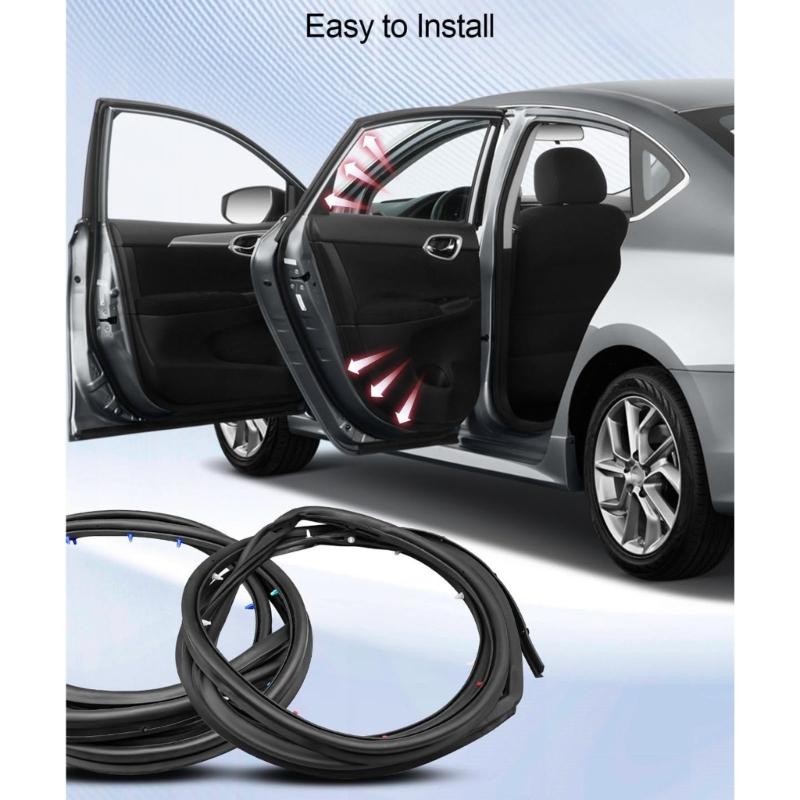 Replacement Door Seal Strips Automotive Accessory 82830-3RA0A-A11 Right Rear Door Weatherstrip Seal for Sentra 2013-2019