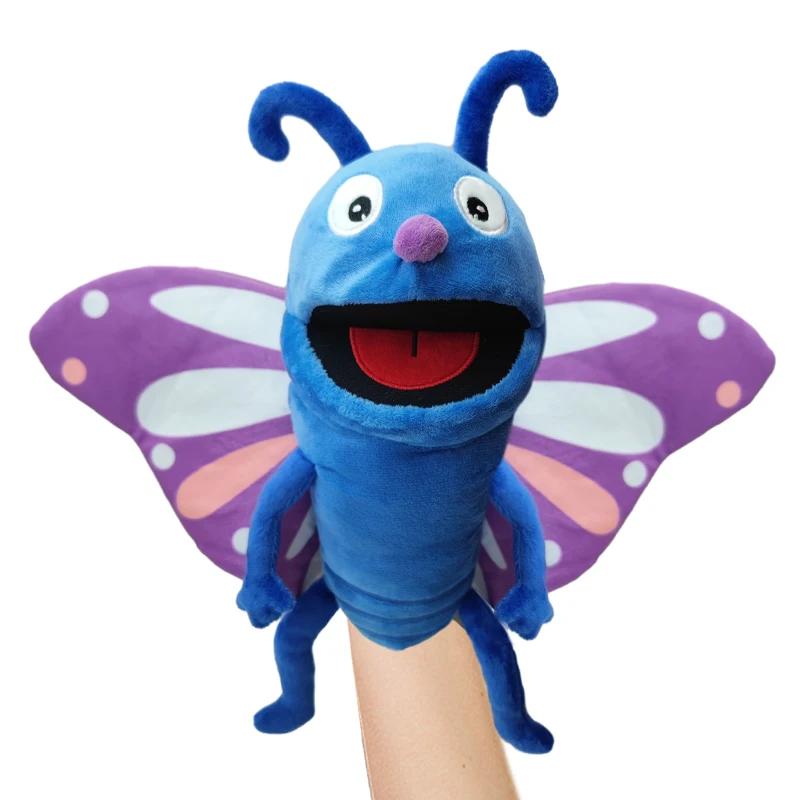 Cute and Fun Cartoon Insect Finger Puppets Stuffed Toys Stuffed Animals Stuffed Dolls Learn Interactive Toy Gifts