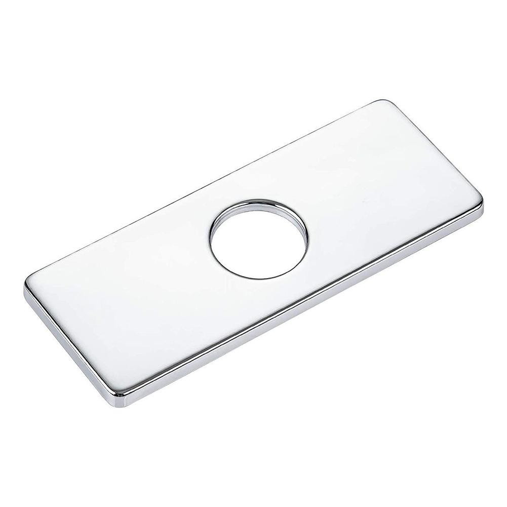 Faucet Accessories Cover Plate 1 Pcs 162mm*63mm 304 Stainless Steel Anti-corrosion Scratch Resistant Practical