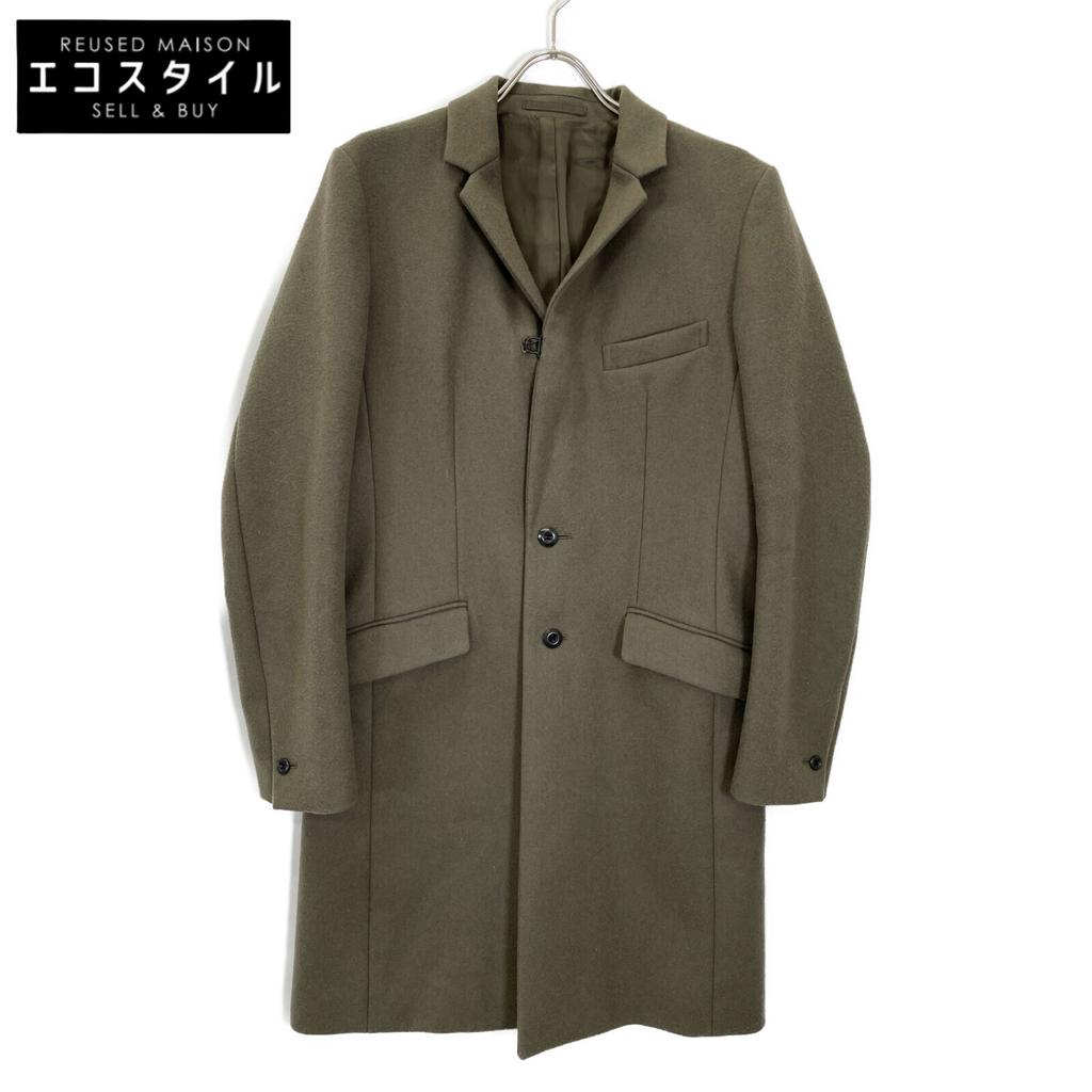 ATTACHMENT [STUDIOS exclusive] Brown khaki cashmere blend Chester coat coat 2 Braun KhakiUsed