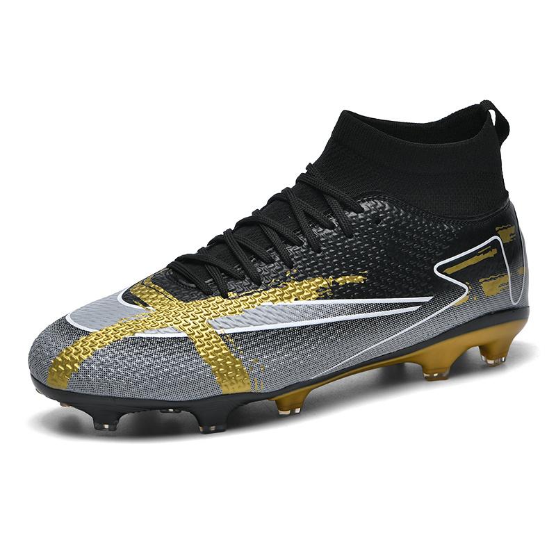 High Quality Professional Football Boots Men Outdoor FG/TF Non-slip Men's Soccer Shoes Original High Top Youth Football Sneakers