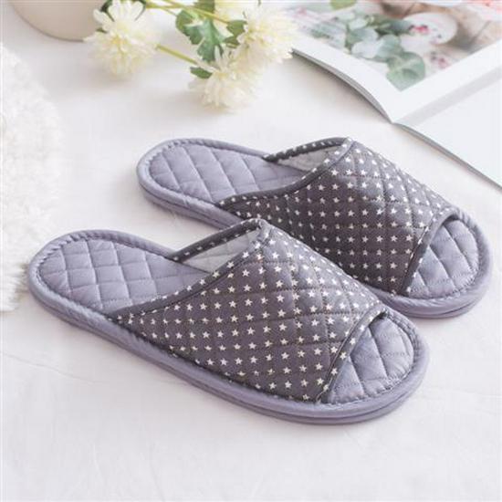 Unisex Minkšti Neslystantys Medvilniniai Šlepetės - Skalbiamos Skalbimo Mašinoje, Tylios ir Patogios Namams