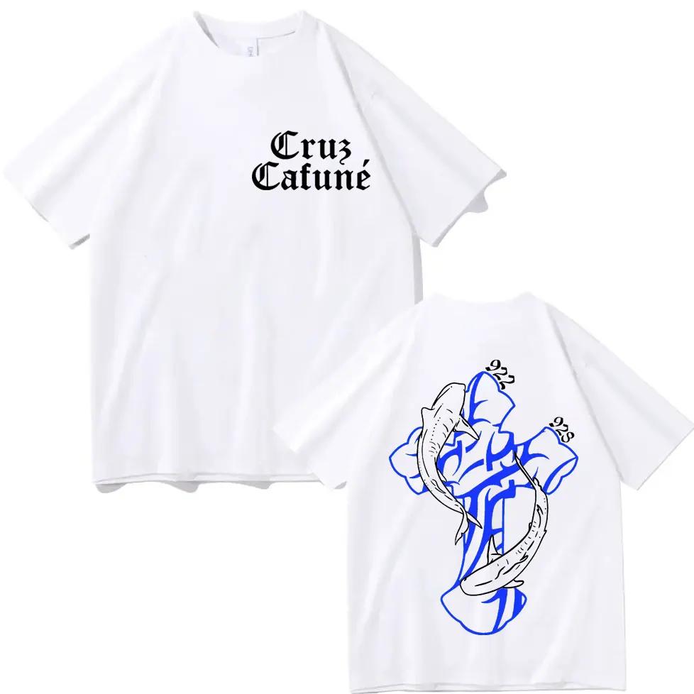 

Rapper Cruz Cafuné 922 928 Print T Shirt Unisex Women Harajuku Hip Hop Oversized Tshirt Summer Fashion Casual Tshirts S