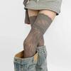 Skarpetki Damskie Jesień/Lato Jednolity Kolor Podkolanówki Koronkowe Damskie Podkolanówki Lolita Dziewczyny Długie Skarpety do Butów