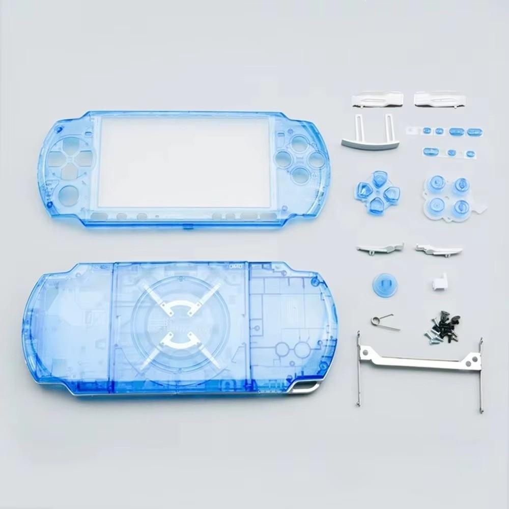 Full Set Replacement Cover Transparent Full Cover Full Housing Shell for PSP3000 03 Version